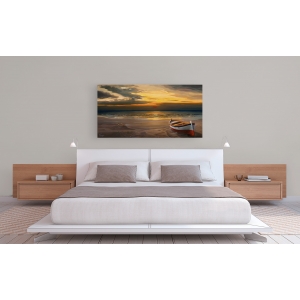 Wall art print and canvas. Adriano Galasso, Sunset on the Shoreline