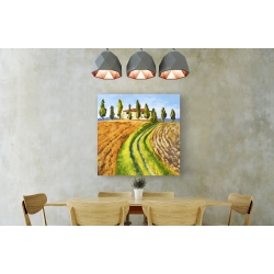Wall art print and canvas. Massimo Germani, Country house