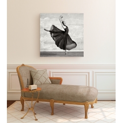 Wall art print and canvas. Haute Photo Collection, Ballerina Dancing (detail)