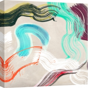 Cuadro abstracto moderno en canvas. Haru Ikeda, Youth Reinvented II