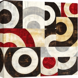 Cuadro abstracto geometrico en canvas. Sandro Nava, Addendum I