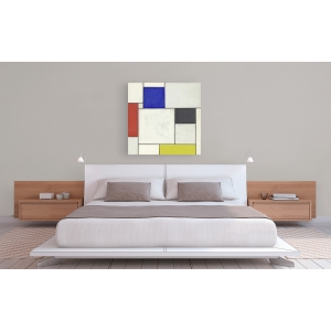 Leinwandbilder. Piet Mondrian, Composition décentralisée