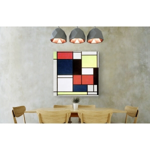 Tableau sur toile. Piet Mondrian, Tableau II