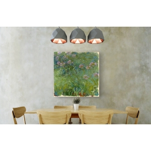 Tableau sur toile. Claude Monet, Agapanthe