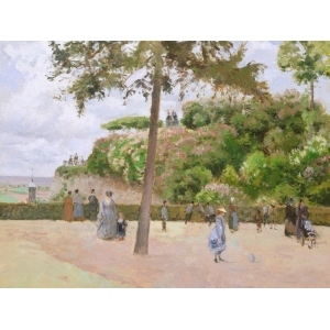 Cuadro en canvas. Camille Pissarro, El Jardín de Pontoise