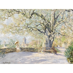 Cuadro en canvas. Fritz Stoltenberg, Vista de Klingentor