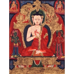 Quadro, stampa su tela. Buddha Vairocana