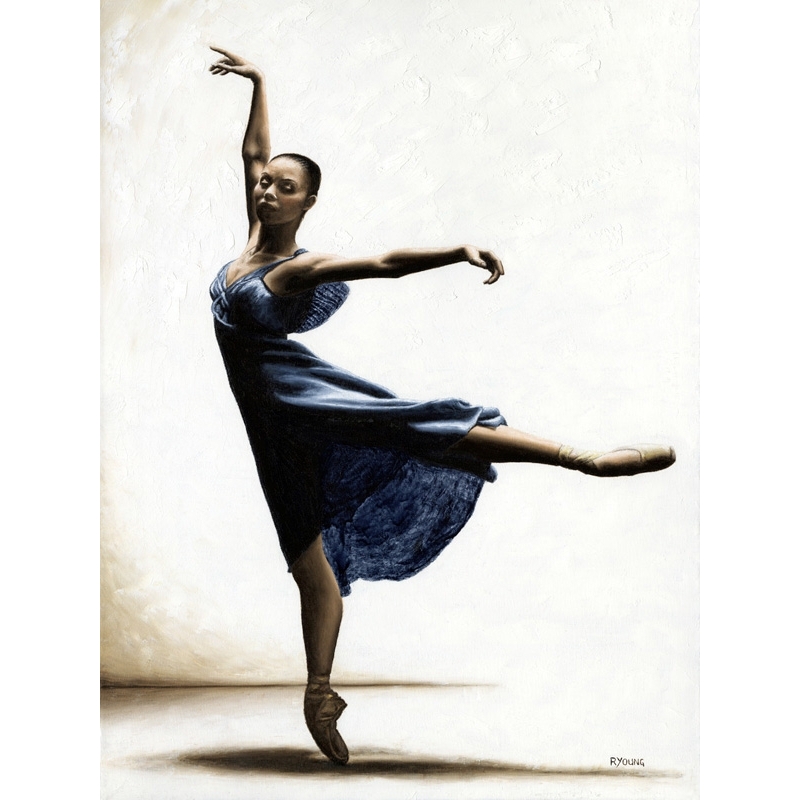 Cuadro bailarinas en canvas. Richard Young, Refined Grace