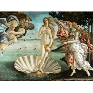 Wall art print and canvas. Sandro Botticelli, The birth of Venus
