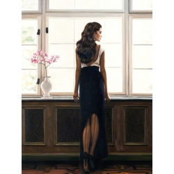 Moderne Leinwandbilder mit Frauen. Benson, Morning Light (detail)