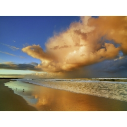 Leinwandbilder. Sonnenuntergang über dem Ozean, Australien