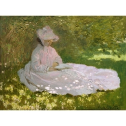 Tableau sur toile. Claude Monet, Printemps