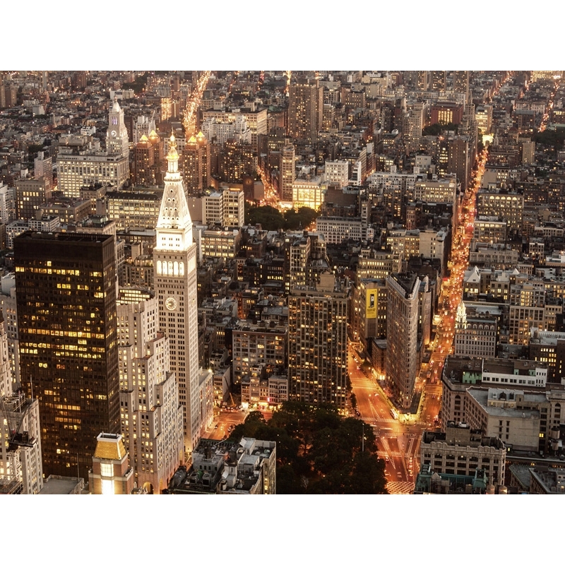Cuadro en canvas, poster New York. Setboun, Vista aérea de Manhattan