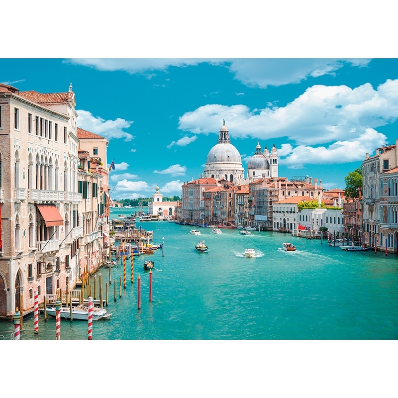 Tableau sur toile. Pangea Images, Canal Grande, Venise