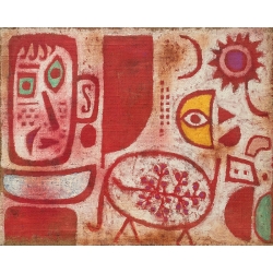 Wall art print and canvas. Paul Klee, Rausch