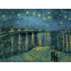 Quadro, stampa su tela. Vincent van Gogh, La notte stellata