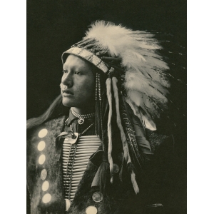 Leinwandbilder. Anonym, Indianer – John Hollow Horn Bear, Sioux, 1898