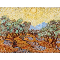 Leinwandbilder. Vincent van Gogh, Die Olivenbäume
