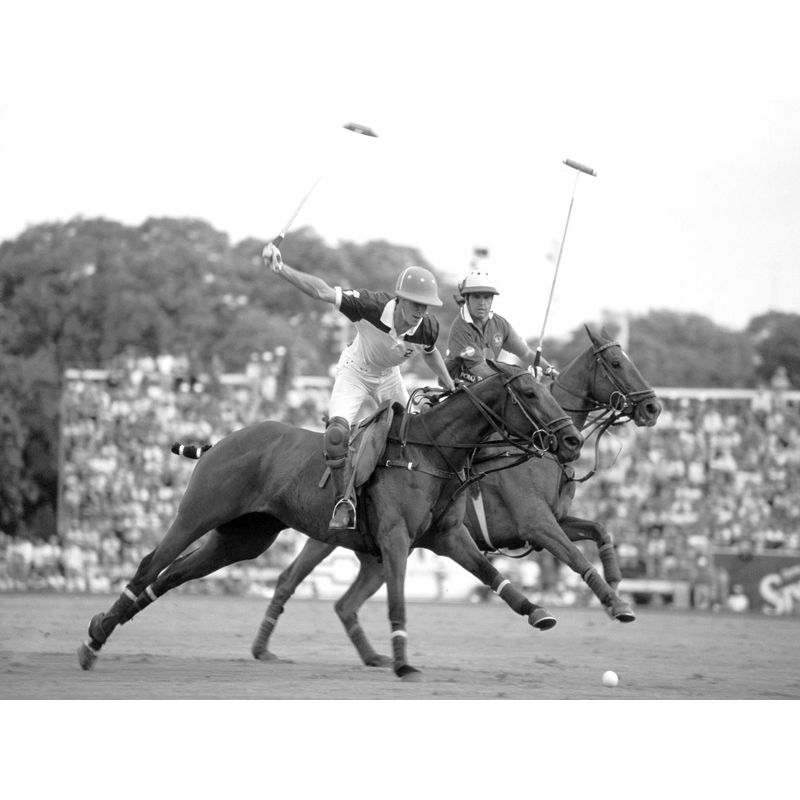 Cuadro en canvas, fotos historicas. Jugadores de polo, Argentina