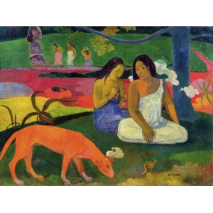 Quadro, stampa su tela. Paul Gauguin, Arearea