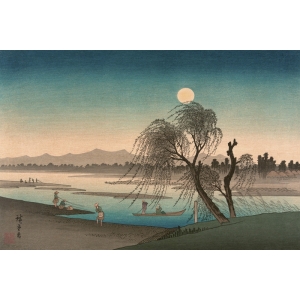 Leinwandbilder. Ando Hiroshige, Fukeiga