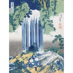 Cuadros japoneses en canvas. Hokusai, Yoro Falls, ca. 1830-1831