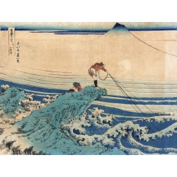 Wall art print and canvas. Hokusai, Koshu kajikazawa (From 36 Views of Mount Fuji)