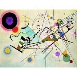 Wall art print and canvas. Wassily Kandinsky, Composition VIII