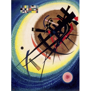 Leinwandbilder. Wassily Kandinsky, The Bright Oval