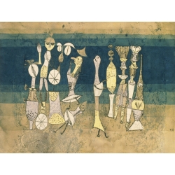 Wall art print and canvas. Paul Klee, Comedy