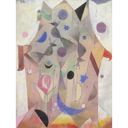 Wall art print and canvas. Paul Klee, Persian Nightingales