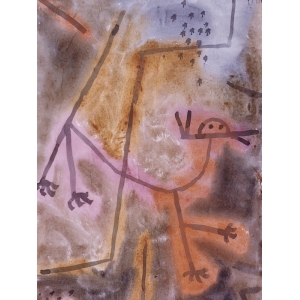 Leinwandbilder. Paul Klee, Animal (detail)