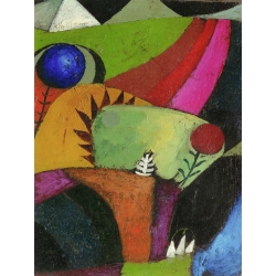 Leinwandbilder. Paul Klee, Three White Bluebells