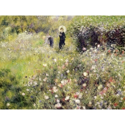 Quadro, stampa su tela. Pierre-Auguste Renoir, Paesaggio d'estate