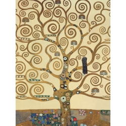 Tableau sur toile. Gustav Klimt, L'arbre de la vie (détail)