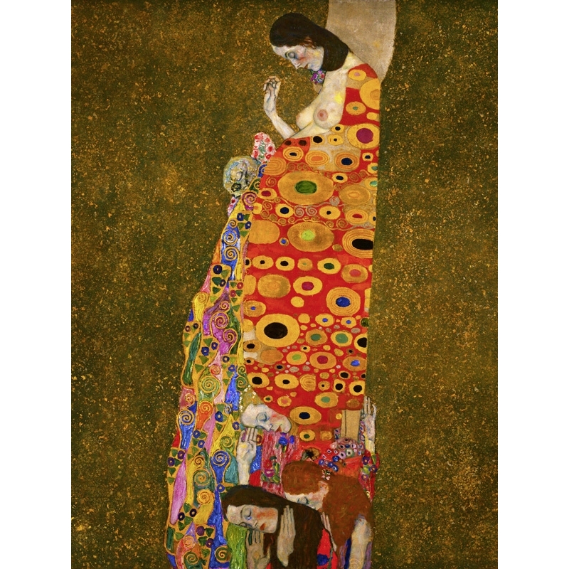 Leinwandbilder. Gustav Klimt, Die Hoffnung