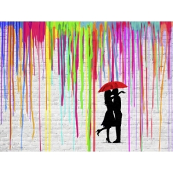Cuadros graffiti en canvas. Masterfunk Collective, Romance in the Rain