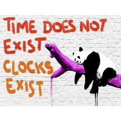 Wall art print and canvas. Masterfunk Collective, Time does not exist