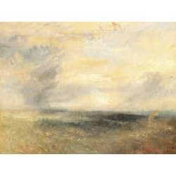 Tableau sur toile. Turner William, Margate vue de la mer