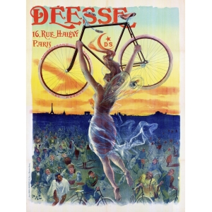 Vintage Poster. Anonym, Bicycle Déesse, 1898