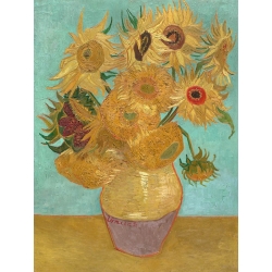 Tableau sur toile. Vincent van Gogh, Tournesols