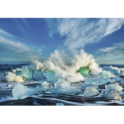 Leinwandbilder. Wellen von Island