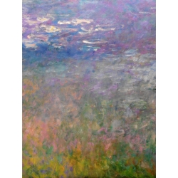 Wall art print and canvas. Claude Monet, Water Lilies II