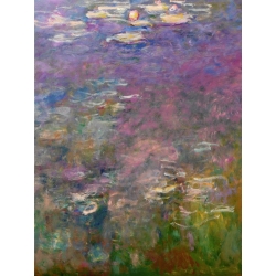 Wall art print and canvas. Claude Monet, Water Lilies III
