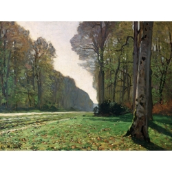 Wall art print and canvas. Claude Monet, Le Pave de Chailly