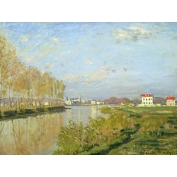 Wall art print and canvas. Claude Monet, The Seine at Argenteuil