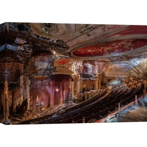 Leinwandbilder. Richard Berenholtz, Abandoned Theatre, New Jersey II