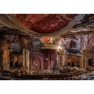 Wall art print Richard Berenholtz, Abandoned Theatre, New Jersey I