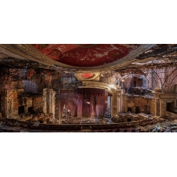 Leinwandbilder. Berenholtz, Abandoned Theatre, New Jersey (detail I)