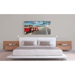 Wall art print and canvas. John Silver, Last stop before the Ocean